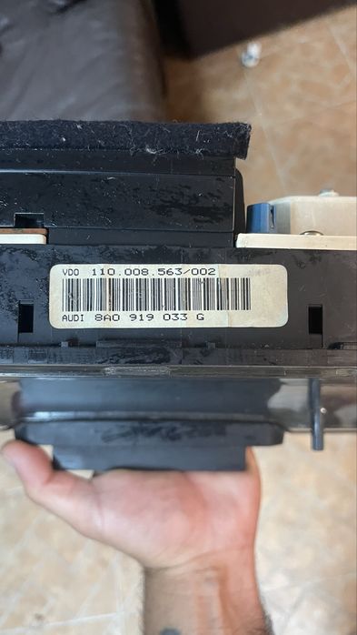 Quadrante Audi 80 B4 Original VDO – Ref. 8A0 919 033 G