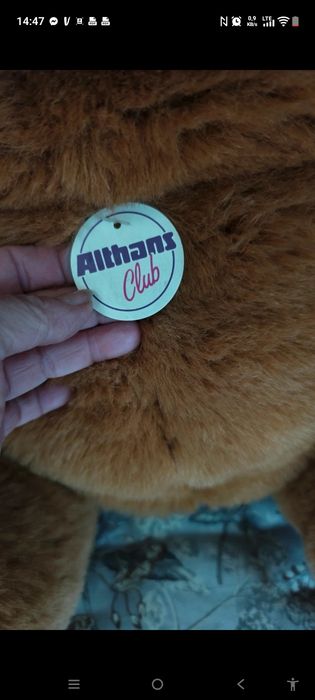 ALTHANS CLUB Mega Miś – Unikat w STANIE GABINETOWYM. Bez zapachów, Czysty Plusz