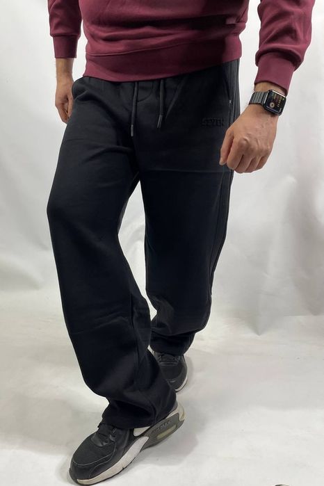 Мужские штаны зимние коттон на флисе