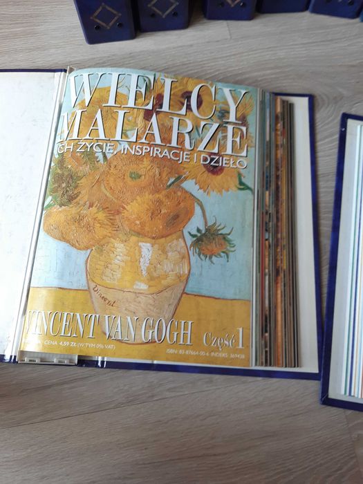 KOMPLET Wielcy Malarze 11 tomów 165 numerów czasopismo