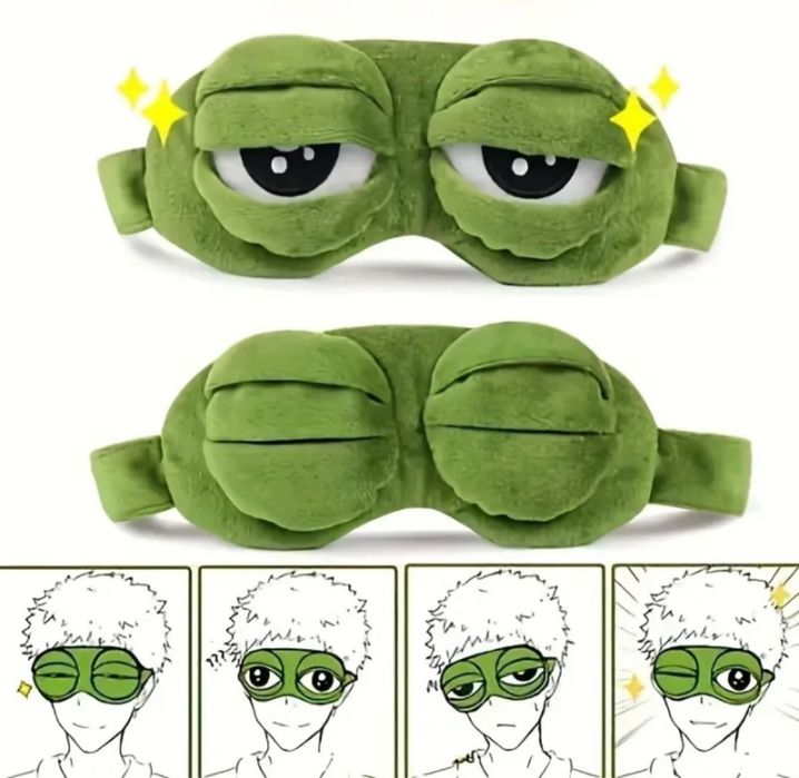 Прикольная Повязка на глаза для сна