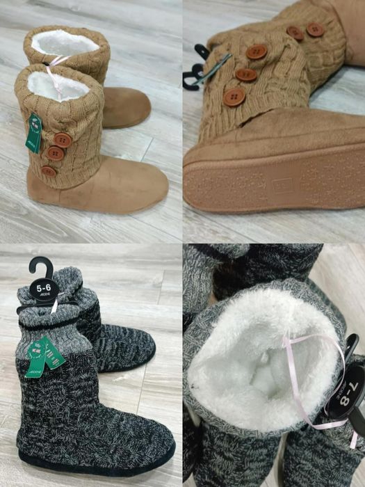 Домашние тёплые угги , тапочки-сапожки Ardene  размер 35/36; 39/40