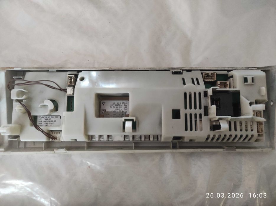 BOSCH WLX24462OE Панель керування пральною машиною BOSCH WLX24462OE у комплекті з платами