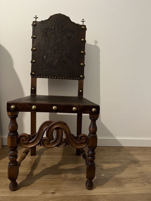 Cadeira pele D. José