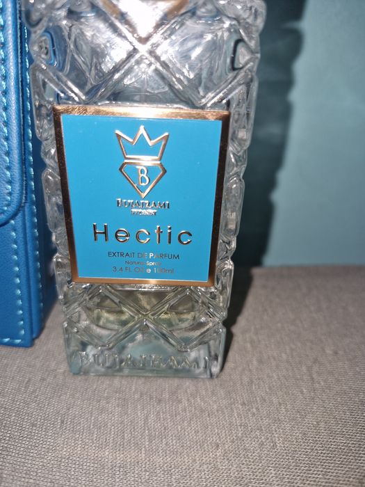 Bujairami Hectic wiralowe perfumy letnie piekne mocne ubytkowy flakon
