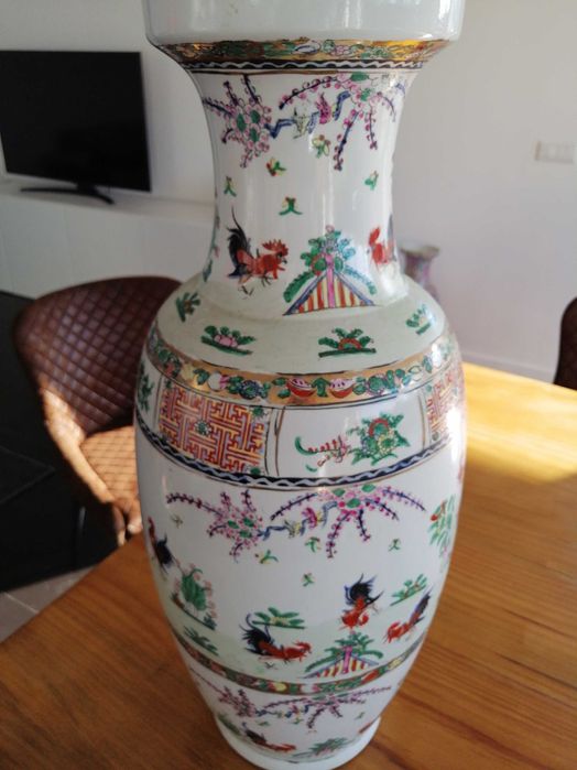 Jarrão porcelana fábrica de Macau