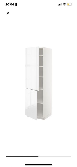 Móvel 200x60 branco brilho