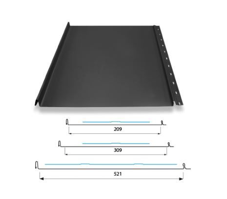 Blacha na rąbek, RETRO Alucynk Blachotrapez gratisy, Okazja!