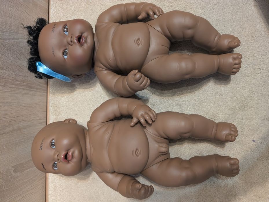 Lalki bobasy anatomiczne (z Hiszpanii - Alicante) z ubrankami