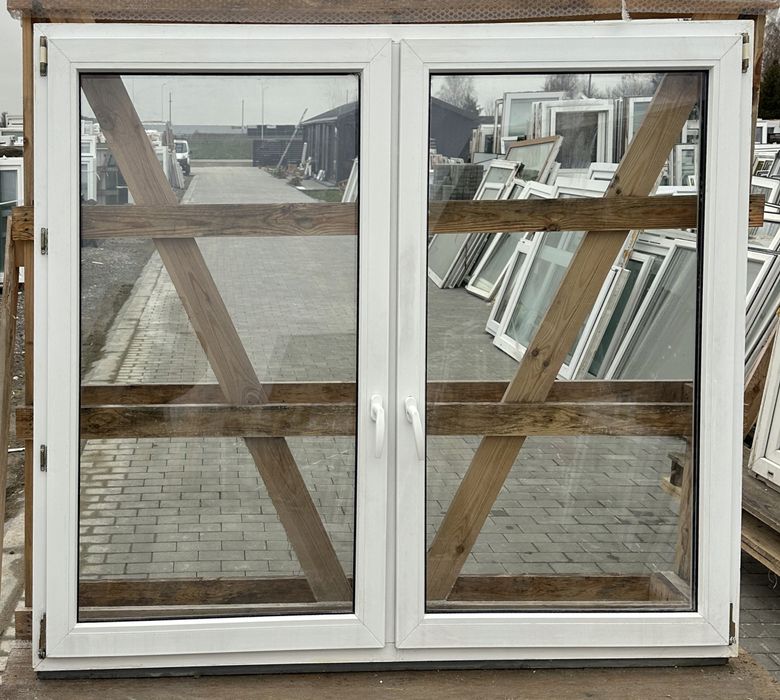 OKNA KacprzaK 183X151 OKNO Używane Plastikowe PCV Białe Lider Okna OLX