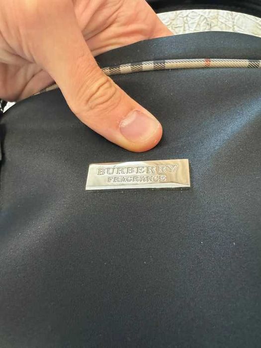 Torba Burberry Fragrance Black Nova Check Hand Bag