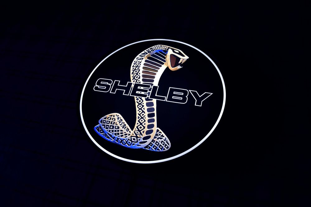LED Neon FORD MUSTANG SHELBY, Szyld 3D, Podświetlane Logo, Prezent