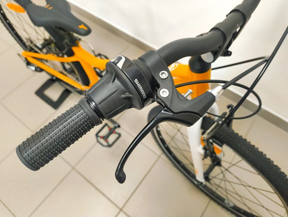 Rower młodzieżowy Yupii 24″ pomarańczowy