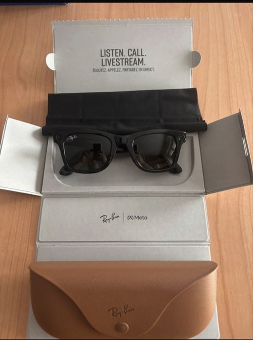 Óculos de sol ray ban meta