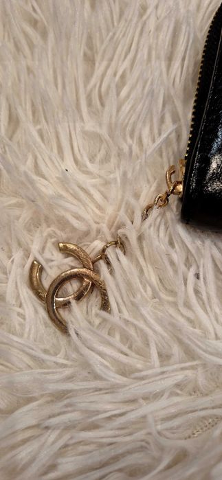 Chanel portfel duzy czarny nowy