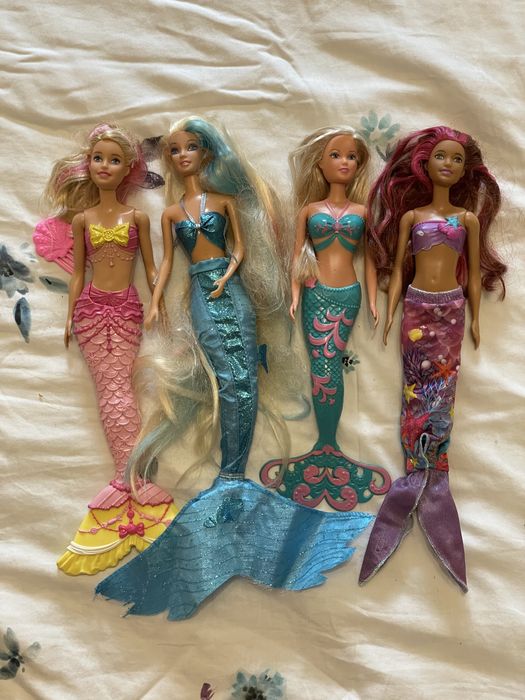 Ляльки, барбі, кен, русалки, дісней