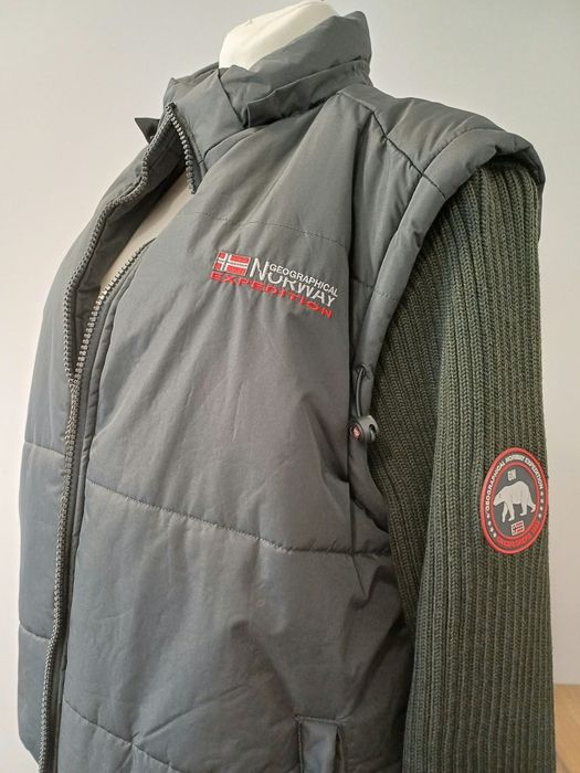 Kurtka męska z doczepianymi rękawami Geographical Norway rozm 2XL.