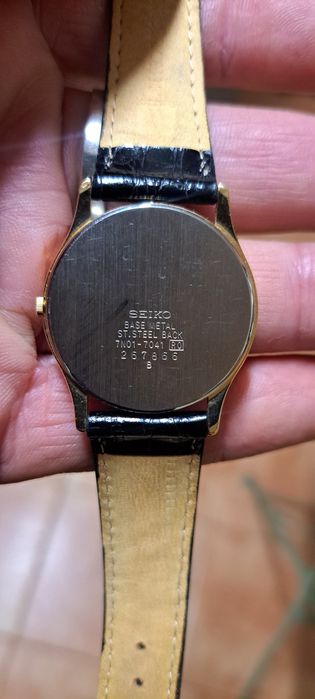 Relógio Seiko vintage.