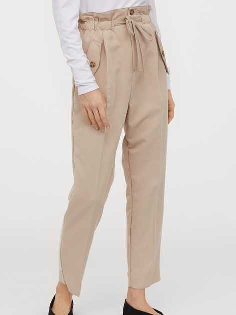 Штани жіночі H&M бежеві 34 розмір хс/с