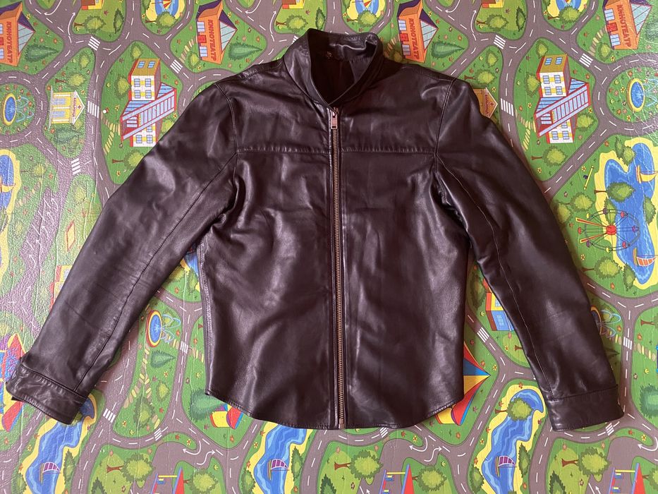 Куртка шкіряна чоловіча