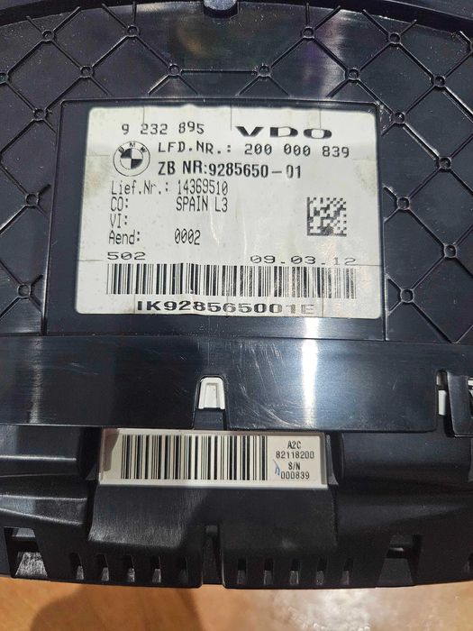 Licznik Zegar Sport Head UP BMW F30 F31