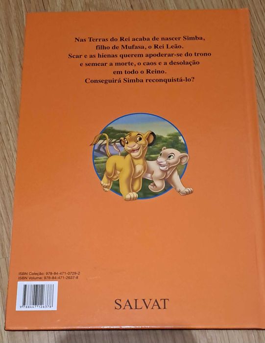 Livro: Rei Leão da Disney (Novo)