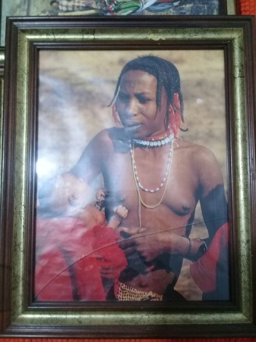 Vendo conjunto quadros Africanos para  decoração