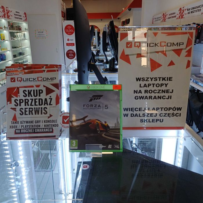 Gra XBOX ONE / X Series Forza Motorsport 5 Gwar 1 Rok QUICK-COMP