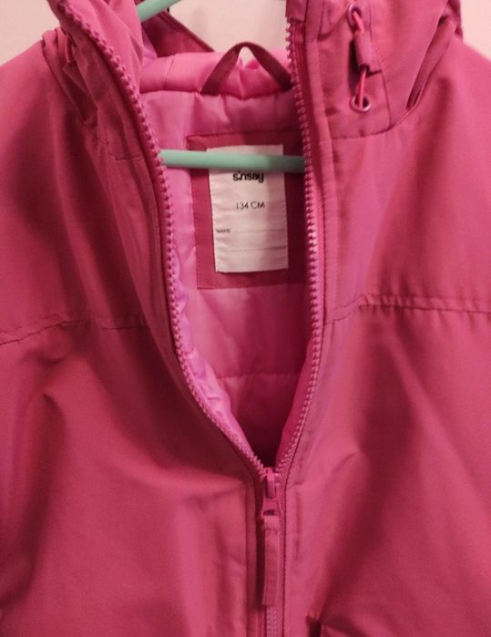 Parka ciepła kurtka zimowa 134