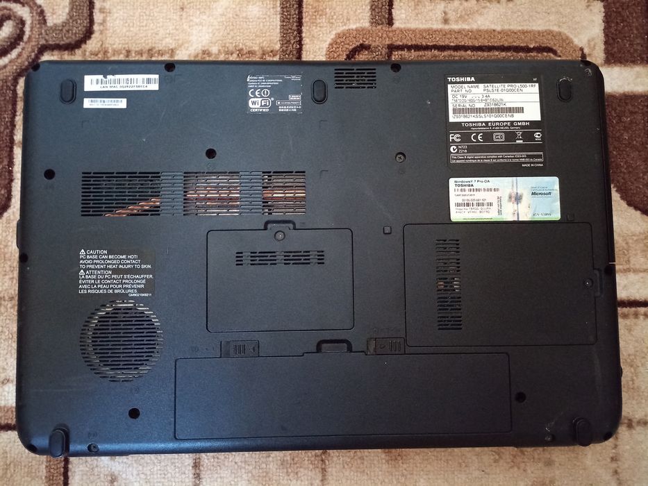Ноутбук Toshiba L500