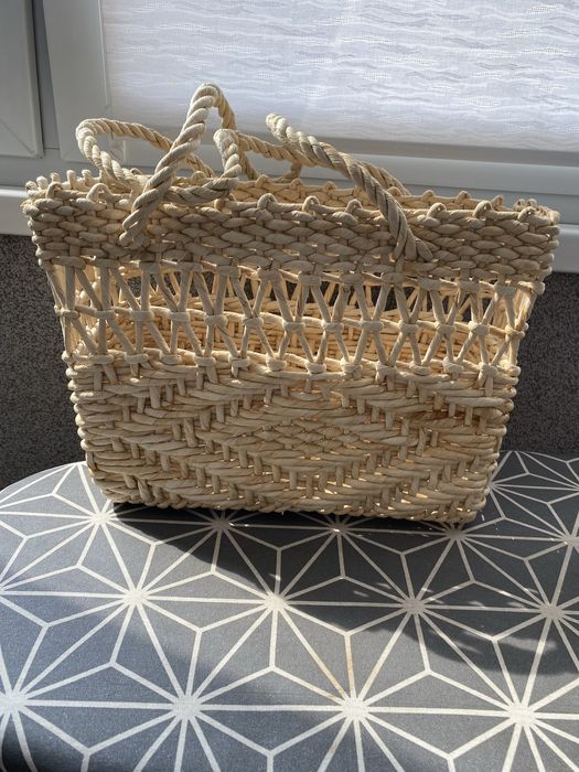 Плетена Сумка - кошик корзина на пляж