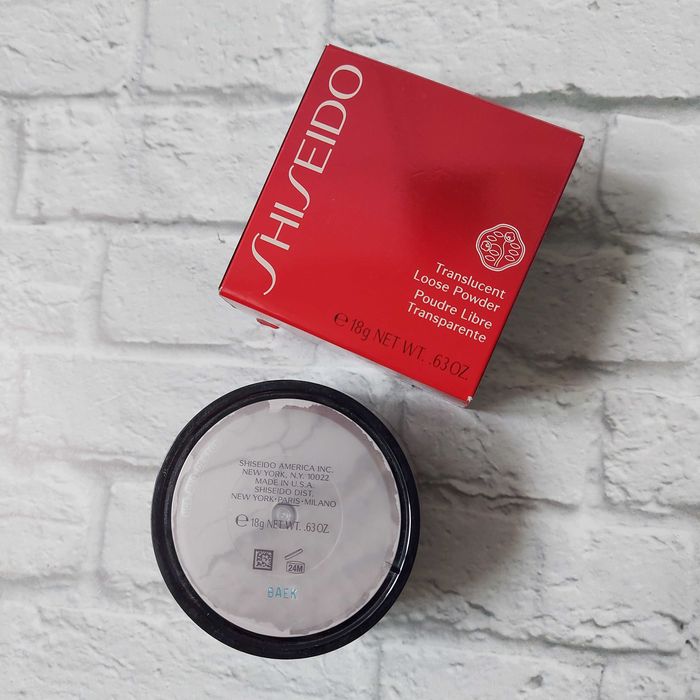 Sheiseido Tranluscent loose powder