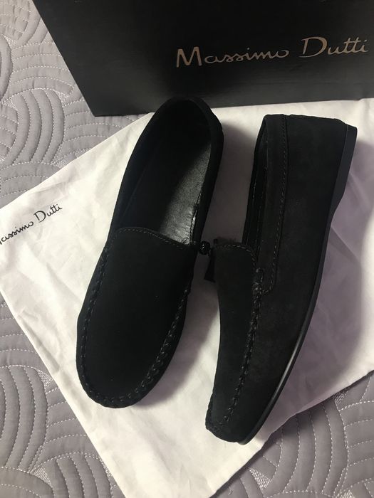 Продам жіночі замшеві мокасини Massimo Dutti