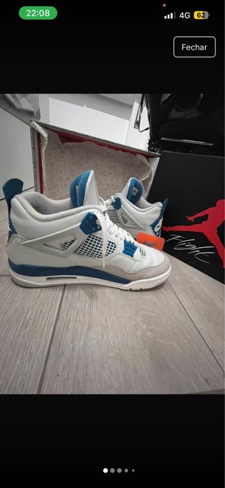 Tênis Air Jordan 4 OG “Azul Militar”