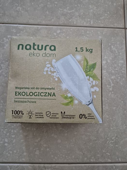 Sól ekologiczna do zmywarki