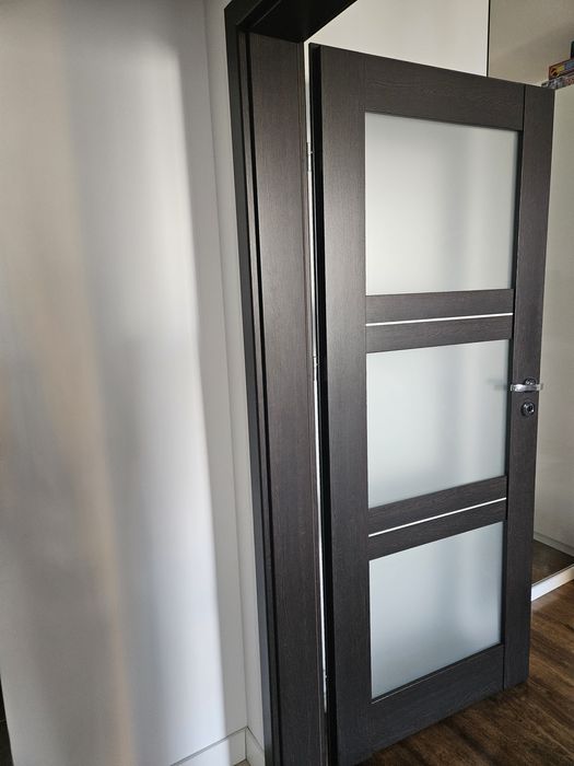 Skrzydła drzwiowe - 3 szt + ościeżnice