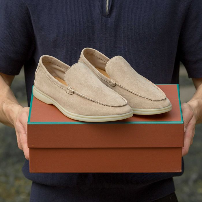 Лофери Loro Piana All Beige premium