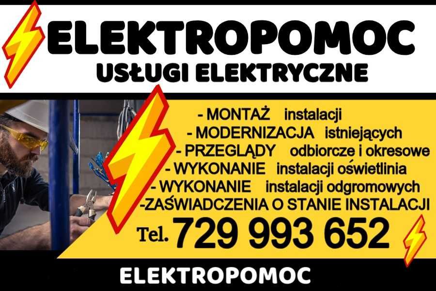 Elektryk. Usługi elektryczne . Oświadczenia O Stanie Instalacji Elekt.