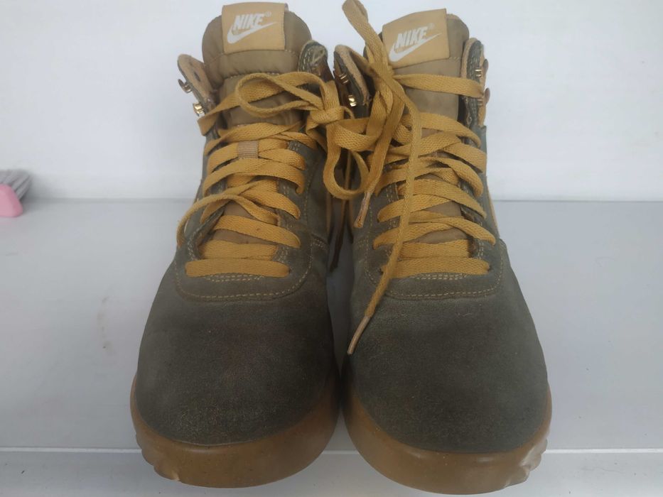 Nike оригинал кожа замша