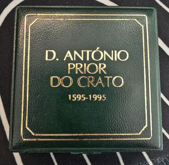 Moeda 100 Escudos 1995 Prata Proof D. António Prior Crato