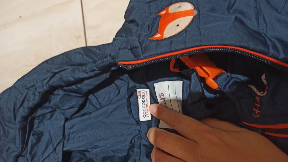 Kombinezon Coccodrillo rozm. 74