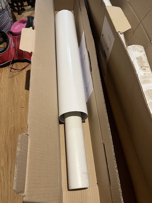 Tubo novo para despachar