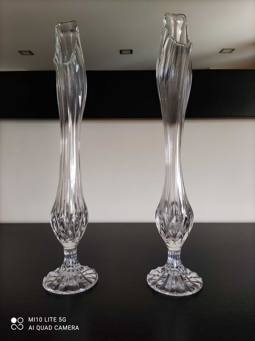 Castiçais de cristal