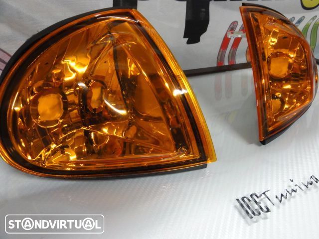Piscas frontais + lâmpadas de pisca diaden vision para Honda CRX Del Sol 1992-1997 fundo Laranja EURO LOOK