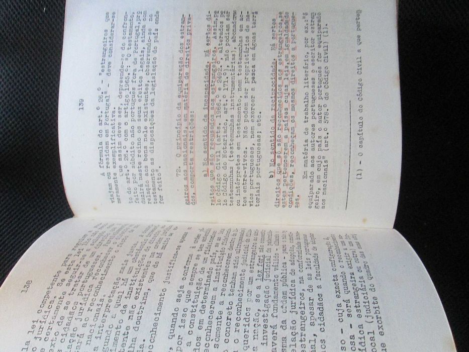 Direito Internacional Privado, de Ferrer Correia, sebenta de 1950