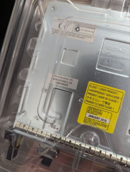 Cisco SPA-1X10GE-L-V2 10GB Ethernet Shared Port Adapter- 5