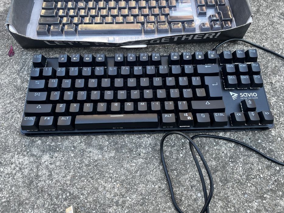 Klawiatura mechaniczna  podsiwietlana