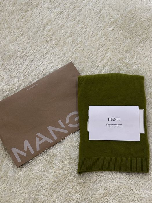 Новий светр Mango, оливковий, S