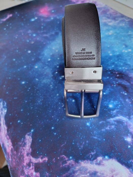 Ремінь чоловічий шкіра French Connection