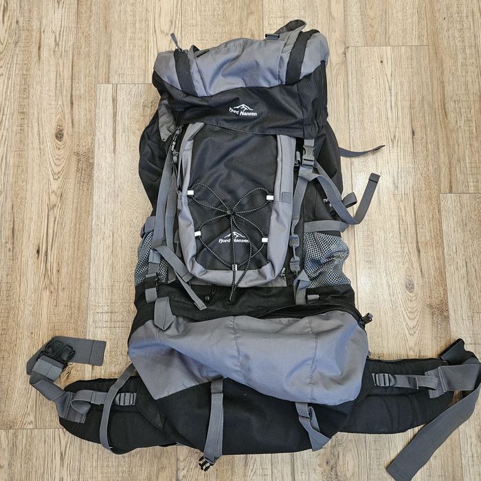Plecak trekkingowy Fjord Nansen Nanga Parbat Solid 85+10l Black/Gray